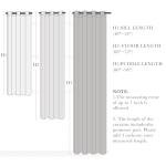 Cortinas BGment Aislantes de Luz - Privacidad y Bloqueo Solar