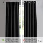 Cortinas PONY DANCE Extra Anchas - Insonorización y Opacidad Máxima