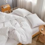 Funda Nórdica de Algodón 100% Cama Individual - Natural y Transpirable