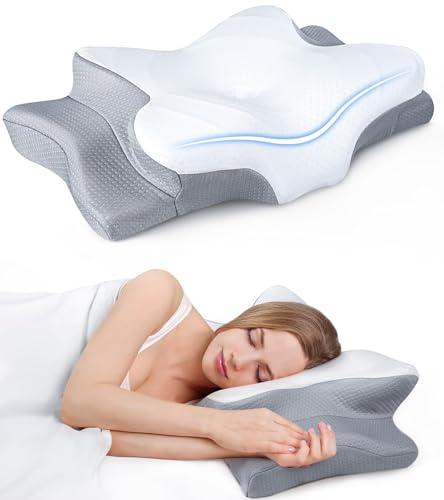 Almohadas cervicales para dormir boca arriba