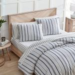 Funda nórdica Queen Stone Cottage de algodón sateen (set)