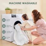 Protector de colchón impermeable King Cooling – Transpirable y silencioso