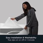 Protector de colchón Queen impermeable con cremallera AllerEase