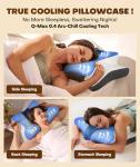 Almohada Cervical Cooling Contour Odorless para Alivio y Soporte (Memory Foam)
