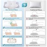 Almohada Cervical DONAMA Contour de Memory Foam para Cuello y Hombros