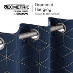 Cortinas Opacas Deconovo Diamond Print – Reducción de Ruido