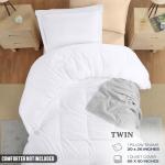 Funda Nórdica Twin Utopia Bedding con Cierre – 2 Piezas Microfibra Suave