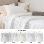 Funda Nórdica Twin Bedsure Blanca – Microfibra Suave Estilo Hotel