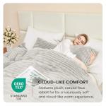 Funda nórdica de piel sintética esponjosa MIOTO tamaño queen