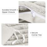 Funda nórdica de piel sintética esponjosa MIOTO tamaño queen