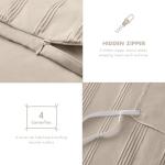 Funda nórdica minimalista Madison Park Queen – Rayas sutiles