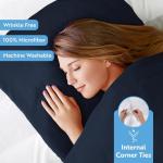 Juego de funda nórdica de microfibra cepillada suave Enjoy Home Collection