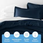 Juego de funda nórdica de microfibra cepillada suave Enjoy Home Collection