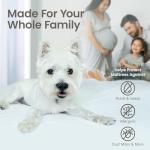 Protector de colchón impermeable SafeRest Full Size ajustable