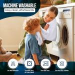 Protector de colchón impermeable Utopia Bedding Queen Premium 200 GSM