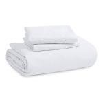 Funda nórdica blanca Bedsure Queen | 3 piezas suave (prelavada)