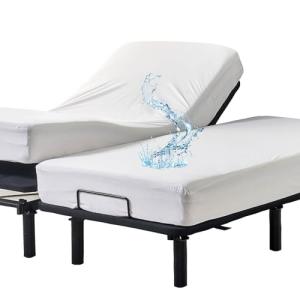 Pack 2 fundas de colchón transpirables Twin impermeables GRT