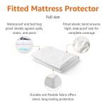 Protector Amazon Basics Impermeable - Calidad al Mejor Precio