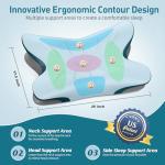 Almohada Cervical Ergonómica para Alivio del Dolor