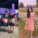 1950s Green Plaid Vintage Boatneck Cocktail Dress