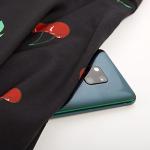 Cherry Print Swing Skirt with Pocket by Belle Poque