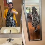 1950s Green Plaid Vintage Boatneck Cocktail Dress