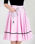 Hell Bunny Black Spider 50s Skirt - Miss Muffet