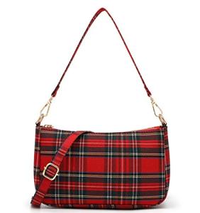 90's Ro Rox Sheena Tartan Check Crossbody Bag