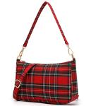 90's Ro Rox Sheena Tartan Check Crossbody Bag