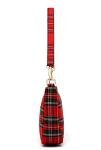 90's Ro Rox Sheena Tartan Check Crossbody Bag