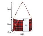 90's Ro Rox Sheena Tartan Check Crossbody Bag
