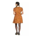 Hell Bunny Vixey 1960s Fox Print Dress