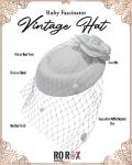 Ro Rox Vintage Fascinator Hat for Weddings