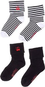 Sourpuss Cherries Sock Set - 2 Pairs