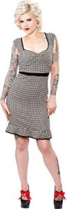 Sourpuss Houndstooth Wiggle Dress for Women