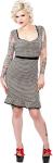 Sourpuss Houndstooth Wiggle Dress for Women