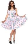 Sourpuss Carousel Roses Vintage Dress S