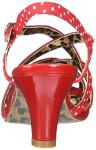 Bettie Page Gracie Red Women's Sandal, Size 7