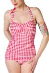 Esther Williams Red Gingham Pinup Swimsuit