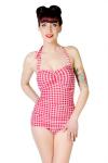 Esther Williams Red Gingham Pinup Swimsuit