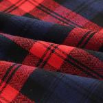 Red Plaid Midi Skirt for Festive Outfits