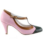 Baby Pink Pinup Couture Peach-03 High Heels