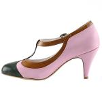 Baby Pink Pinup Couture Peach-03 High Heels