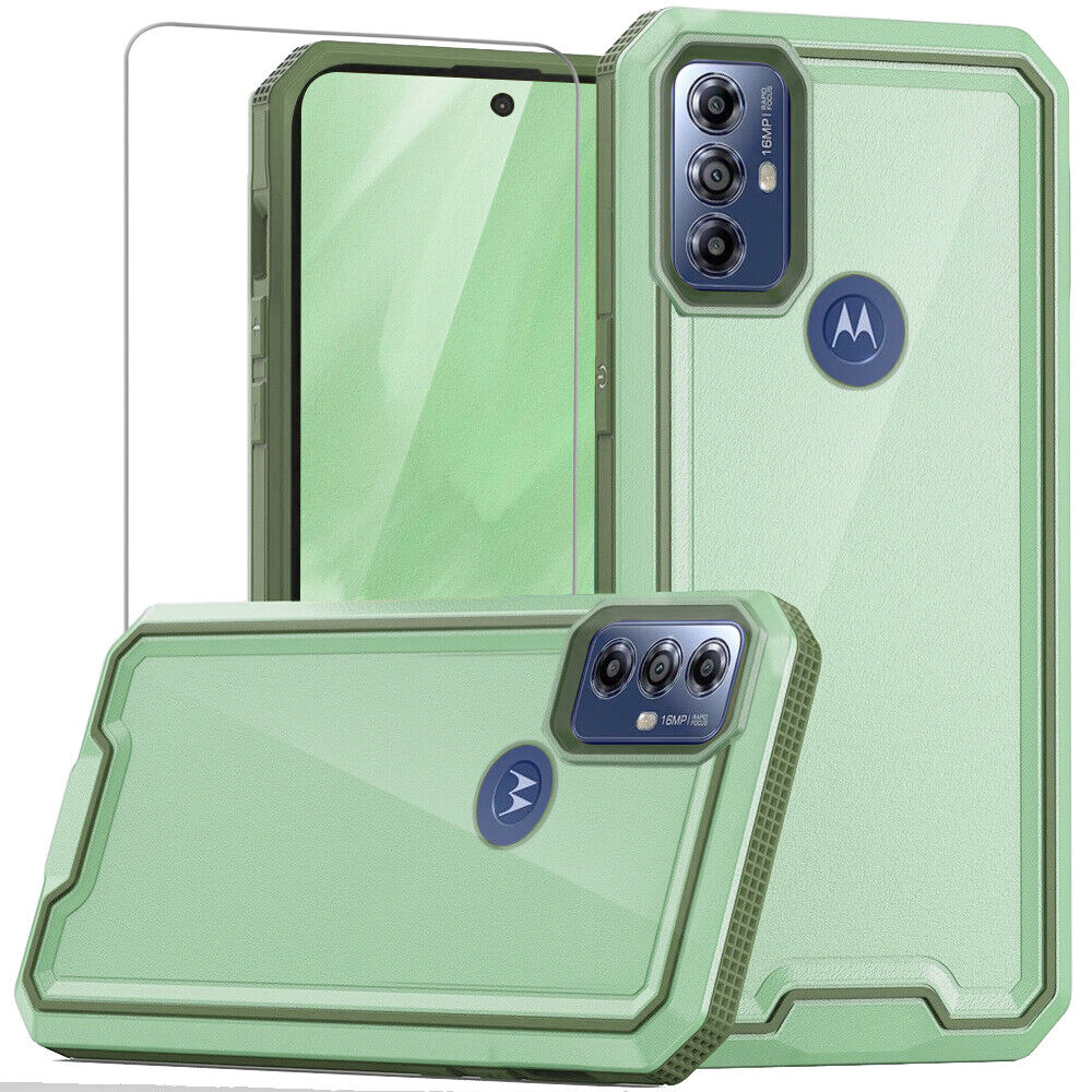 Motorola Moto G Play 2023 Shockproof Case & Glass