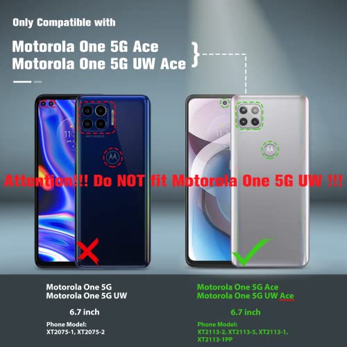 Motorola One 5G Ace Rugged Dual Layer Case