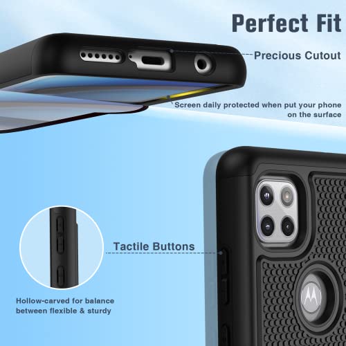 Motorola One 5G Ace Rugged Dual Layer Case