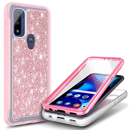 NZND Glitter Rose Gold Case for Moto G Phones