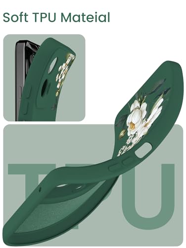 Motorola G 5G 2024 Liquid Silicone Case, Midnight Green