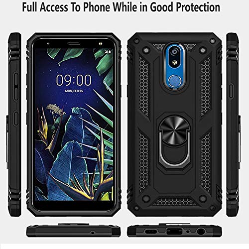 LG Journey LTE Phone Case with Tempered Glass Protector