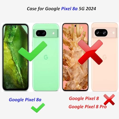 Google Pixel 8a 5G Case: Cute Flowers Design